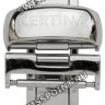 Стальной раскладной замок Certina C640015060, 16 мм, для кожаного ремешка часов Certina