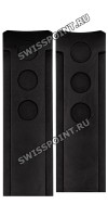 Черный каучуковый ремешок Tissot T610037162, 20/20, без замка, для часов Tissot Tissot PRS 516 T100.417, T100.428, T100.430