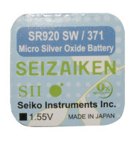 Часовая батарейка SEIZAIKEN (Seiko Instruments Inc.) SR920SW / 371