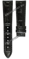 Черный кожаный ремешок Certina C610019964, теленок, 19/16, без замка, для часов Certina DS First C030.250