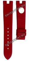 Красный кожаный ремешок Tissot T610026831, 18/16, без замка, для часов Tissot Odaci-T T020.309, T020309