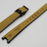 Черный кожаный ремешок Tissot T610036539, теленок, без замка, 12/10, для часов Tissot Flamingo T094.210