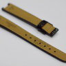 Черный кожаный ремешок Tissot T610036539, теленок, без замка, 12/10, для часов Tissot Flamingo T094.210