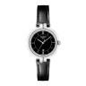 Черный кожаный ремешок Tissot T610036539, теленок, без замка, 12/10, для часов Tissot Flamingo T094.210