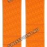 Оранжевый силиконовый ремешок Tissot T610027546, без замка, для часов Tissot Sea-Touch T026.420A, T026420A