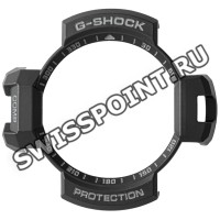 Черный рант корпуса часов Casio 10439349 для часов Casio GA-1000-2B, GA-1000FC-1A, GA-1100-1A3, GA-1100RG-1A