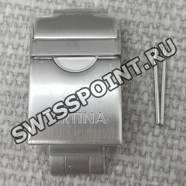 Стальной замок браслета Certina C631014600 для часов Certina C001.514.11.057.00