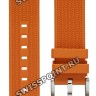 Оранжевый каучуковый ремешок Tissot T603043445, стальная пряжка, для часов Tissot Seastar 1000 Chronograph T120417, T120.417.17.051.01