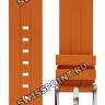 Оранжевый каучуковый ремешок Tissot T603043445, стальная пряжка, для часов Tissot Seastar 1000 Chronograph T120417, T120.417.17.051.01