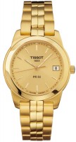 T605021493 Желтый браслет Tissot, стальной, для часов Tissot PR50 J476