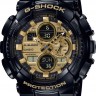Черный ремешок Casio 10391028, полимерный, глянцевый, желтая пряжка, для часов Casio GDF-100GB-1, GA-710GB-1A, GA-710GBX-1A9, GAC-100BR-1A, GD-100GB-1, GA-110GB-1A, GA-110GBX-1A, GA-140GB-1A1