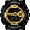 Черный ремешок Casio 10391028, полимерный, глянцевый, желтая пряжка, для часов Casio GDF-100GB-1, GA-710GB-1A, GA-710GBX-1A9, GAC-100BR-1A, GD-100GB-1, GA-110GB-1A, GA-110GBX-1A, GA-140GB-1A1