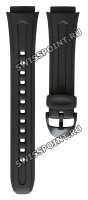 Черный полимерный ремешок Casio 10202335 для часов Casio W-210-1A, W-210-1B, W-210-1C, W-210-1D