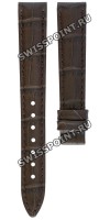 Коричневый кожаный ремешок Certina C610020018, теленок, 14/12, без замка, для часов Certina Ds Podium C001.007
