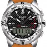 Оранжевый силиконовый ремешок Tissot T610026463, без замка, для часов Tissot T-Touch Expert T013.420, T013420, T047.420, T047420