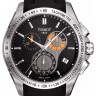 Черный каучуковый ремешок Tissot T610028918, без замка, для часов Tissot Veloci-T T024.417, T024417A, T024.427, T024427A