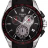 Черный каучуковый ремешок Tissot T610028918, без замка, для часов Tissot Veloci-T T024.417, T024417A, T024.427, T024427A