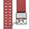Красный полимерный ремешок Casio 10518723 для часов Casio GPW-1000RD-4A