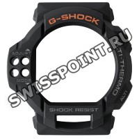 Черный полимерный рант Casio 10382349 для часов Casio GDF-100-1B