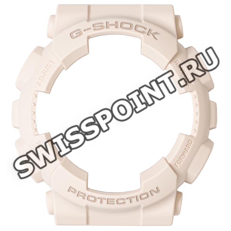 Бежевый полимерный рант корпуса Casio 10621341 для часов Casio GMA-S140M-4A
