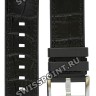 Черный каучуковый ремешок Tissot T603044130 с кожаной накладкой, имитация крокодила, 22/22, стальная пряжка, для часов Tissot T-Race Swissmatic T115.407.17.051.00