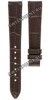 Коричневый кожаный ремешок Certina C610020203, теленок, 15/12, без замка, для часов Certina Ds 8 C033.251