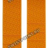 Оранжевый каучуковый ремешок Tissot T610034735, 22/20, без замка, для часов Tissot T-Touch Solar T091.420, T091.420.47.051.01, T110.420