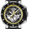 Черный каучуковый ремешок Tissot T610029696, без замка, для часов Tissot T-Race T048.417, T048417A, T048.427, T048427A