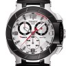 Черный каучуковый ремешок Tissot T610029696, без замка, для часов Tissot T-Race T048.417, T048417A, T048.427, T048427A