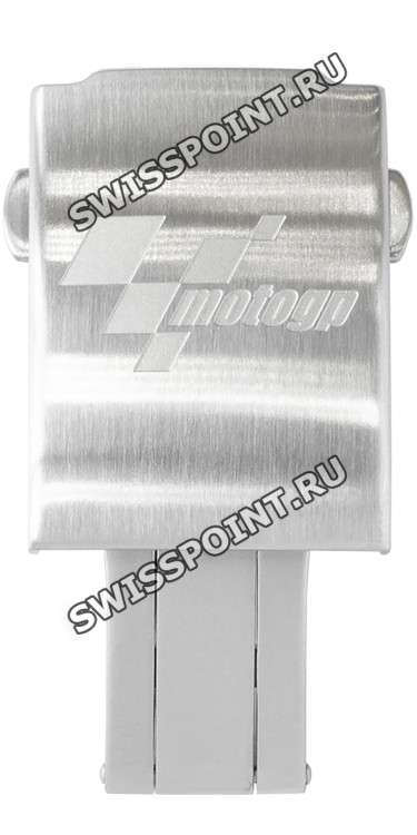 Стальной раскладной замок / клипса Tissot T640015882 MotoGP, 20 мм, для каучукового ремешка часов Tissot