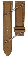 Коричневый кожаный ремешок Tissot T610048189, 22/20, без замка, для часов Tissot T142.462.16.052.00 Telemeter 1938 Heritage