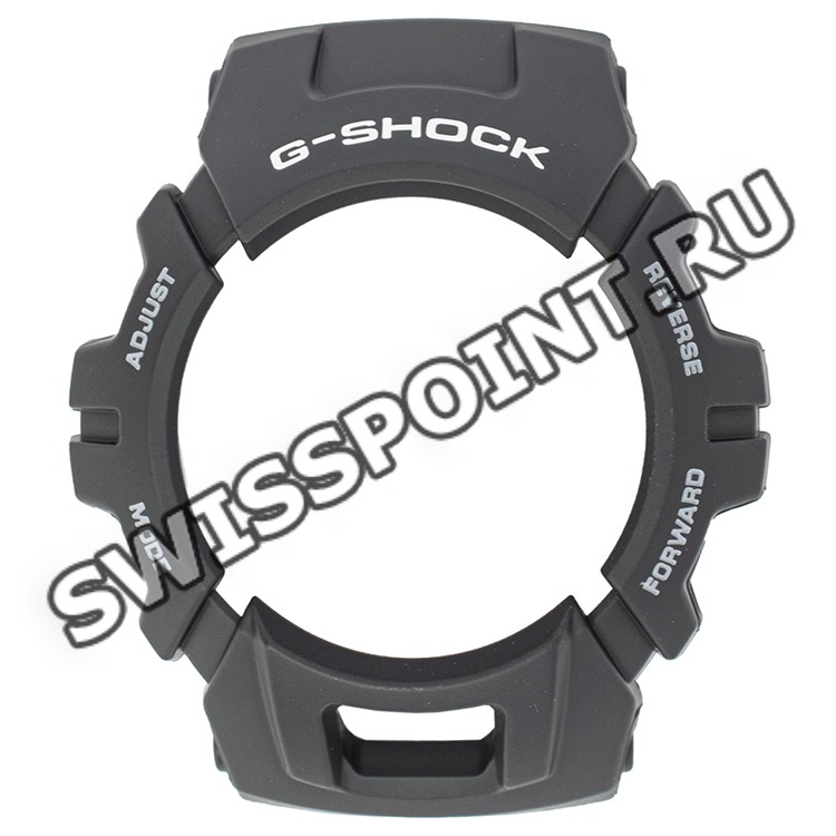 Серый полимерный рант корпуса часов Casio 10120794 для часов Casio G-2900F-8V