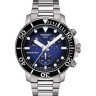 Стальной браслет Tissot T605046894, 22/20, для часов Tissot Seastar T120.417, T120.429, T120.607