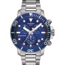 Стальной браслет Tissot T605046894, 22/20, для часов Tissot Seastar T120.417, T120.429, T120.607
