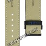 Черный кожаный ремешок Balmain B1731056, 24/16, с боковым вырезом, без замка, для часов Balmain Balmainia 7587
