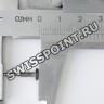 Черный стальной винт Casio 10564014 для крепления ремешка к корпусу часов Casio GPR-B1000-1, GPR-B1000-1B, GPR-B1000TF-1, GPR-B1000TLC-1