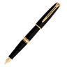 Ручка WATERMAN S0700980 Charleston - Ebony Black GT, перьевая ручка, F (№ 253)