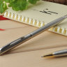 Ручка PARKER S0809250 Шариковая ручка Parker Sonnet Slim K426, цвет: St. Steel CT, стержень: Mblack (№ 81)