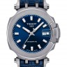 Синий каучуковый ремешок Tissot T603044131 с синей кожаной накладкой, имитация крокодила, 22/22, стальная пряжка, для часов Tissot T-Race Swissmatic T115.407.17.041.00
