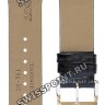 Черный кожаный ремешок Tissot T600040833, теленок, 15/18, с вырезом, стальная пряжка, для часов Tissot Generosi-T T105.309.16.126.00, T105309