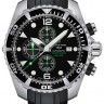 Черный каучуковый ремешок Certina C610020740, без замка, для часов Certina Ds Action C032.427.17.051.00