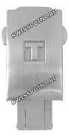 Стальной раскладной замок Tissot T640015945, 16 мм, для каучукового ремешка часов Tissot