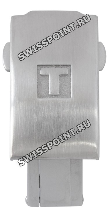 Стальной раскладной замок Tissot T640015945, 16 мм, для каучукового ремешка часов Tissot
