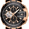 Черный каучуковый ремешок Tissot T610040211, без замка, для часов Tissot T-Race T092.417, T092.427 MotoGP