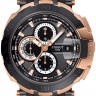 Черный каучуковый ремешок Tissot T610040211, без замка, для часов Tissot T-Race T092.417, T092.427 MotoGP