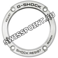 Стальной рант корпуса часов Casio 10548284 для часов Casio GST-S310-1A, GST-S310-7A, GST-S310D-1A, GST-S310D-1A9, GST-W310-1A, GST-W310D-1A