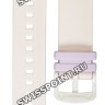 Розовый полимерный ремешок Casio 10566543 для часов Casio BGS-100SC-4A