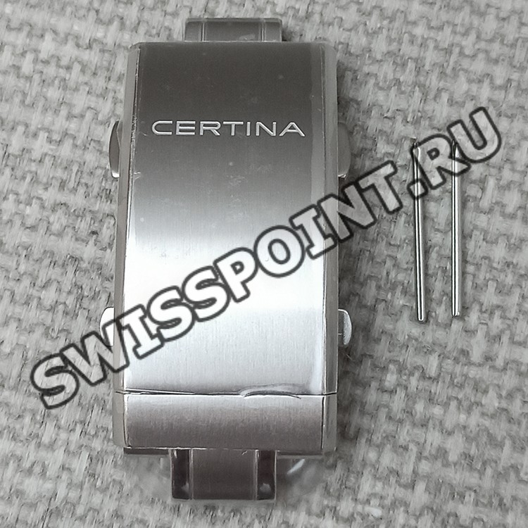 Стальной замок браслета Certina C631020746 для часов Certina С032.427