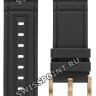 Черный каучуковый ремешок Tissot T603044205 с кожаной накладкой, имитация крокодила, 22/22, розовая пряжка, для часов Tissot T-Race T115.427.37.051.01