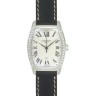 Черный кожаный ремешок Longines L682106060, теленок, 14/14, без замка, для часов Longines Evidenza L2.155.0, L2.155.4